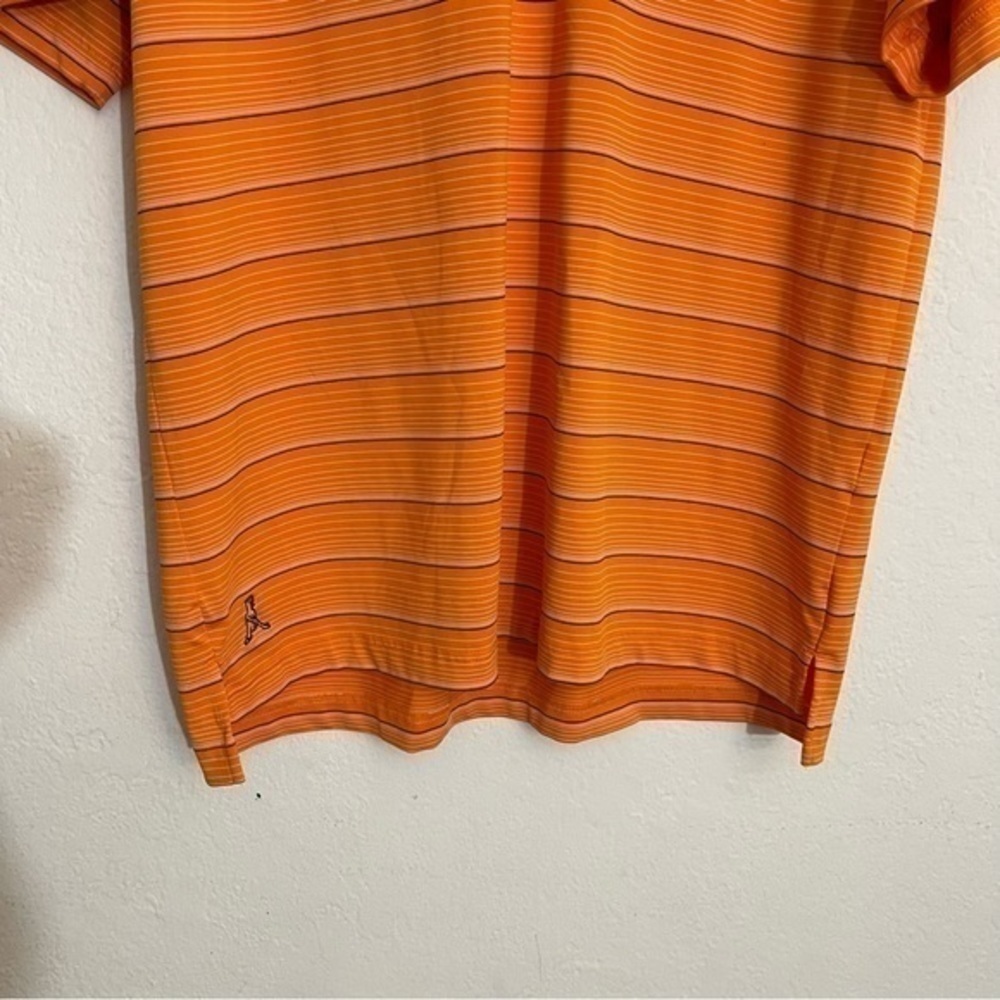 PING Performance Golf Polo T-Shirt Men Size Large Color Orange/Black - Picture 6 of 10